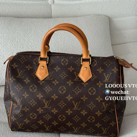 Louis Vuitton • 經典老花Speedy 30 #波士頓包 #🈶鎖頭