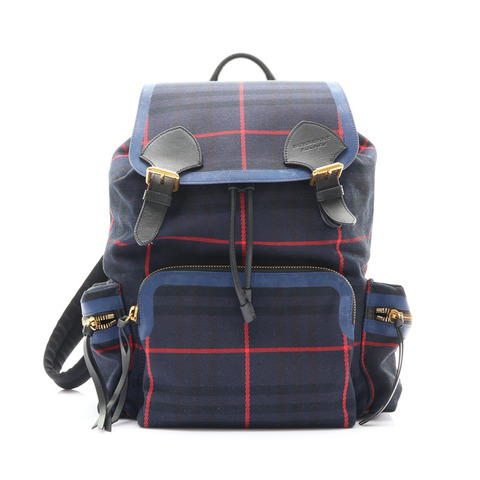 BURBERRY 巴寶莉 後背包 多色 帆布 牛皮 4069737