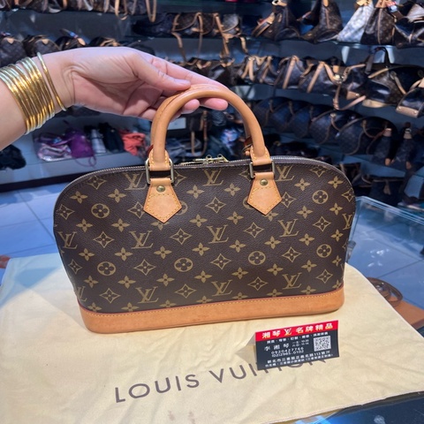 LV 真品絕版手提艾瑪全原廠 非常新28800