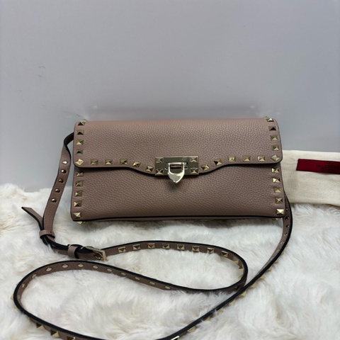 Valentino 華倫天奴 Rockstud 鉚釘斜挎包 23x15x5