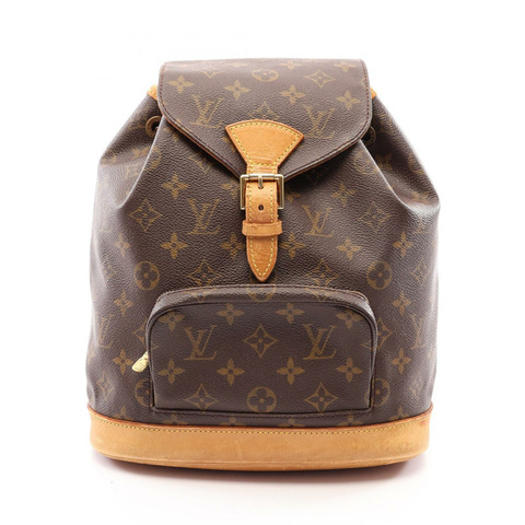 路易威登 Montsouris MM 雙肩包 M51136 Monogram 帆布 二手 女款