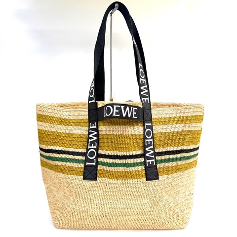 LOEWE 草編肩背包 032311