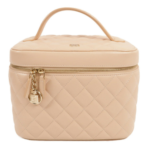 CHANEL 羊皮皮革Vanity Case手挽袋