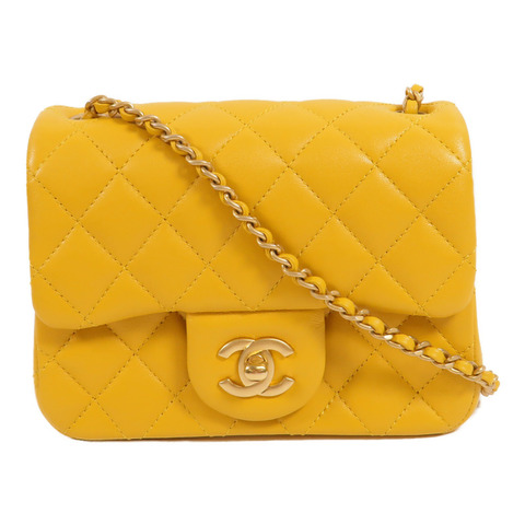 CHANEL 羊皮皮革Classic 17鏈帶肩背袋
