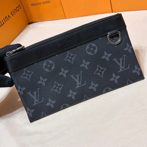 ‼️近新閒置 超級好看LV 路易威登 Louis Vuitton 黑老花 長夾/小手拿/隨身收納包