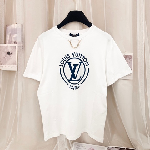 Louis Vuitton 25SS圓圈Logo短袖T恤 Size M