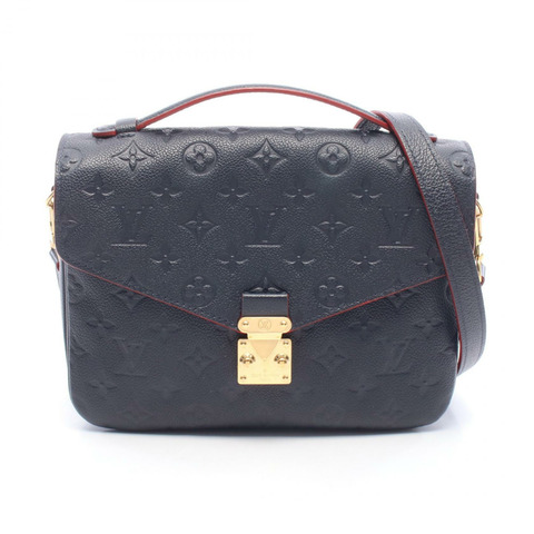 路易威登 Pochette Metis 單肩手提包 M44071 Monogram empreinte 海軍藍 LV