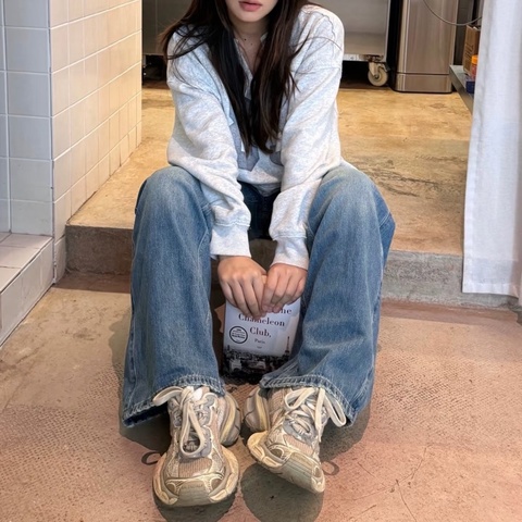 Balenciaga 巴黎世家 3xl  老爹鞋 淺米色 做舊  36碼