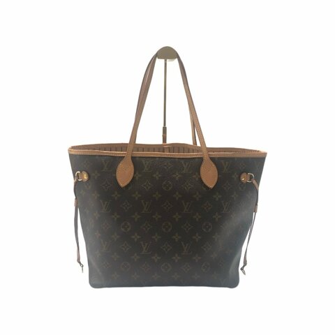 Louis Vuitton LV 棕色老花 Neverfull 20年 中號 肩背包