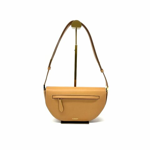 BURBERRY 棕色 Olympia 半月 肩背包