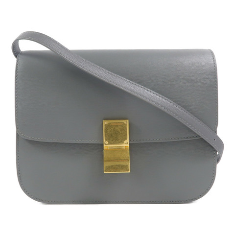 CELINE 牛皮皮革Classic Box Medium肩背袋