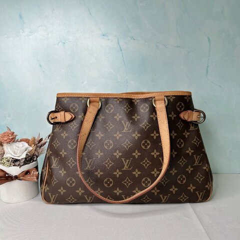 LV Batignolles老花手提肩背包