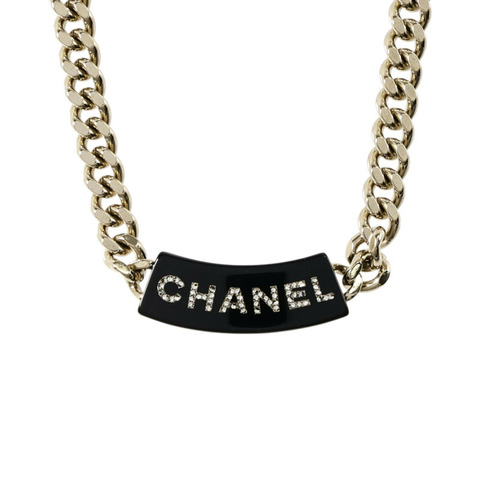 CHANEL 金屬/PVC Choker Necklace項鏈