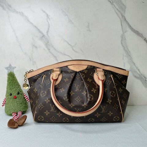 LV Tivoli小款老花手提包
