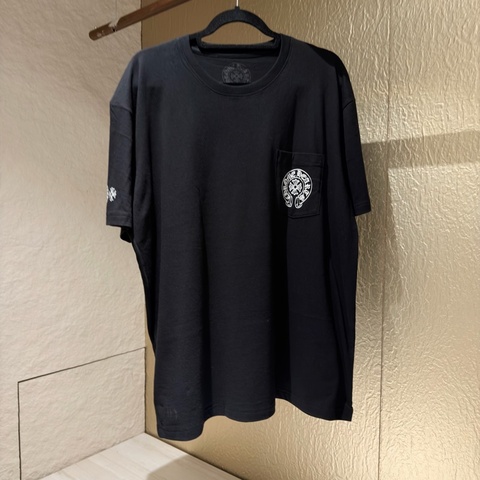 克羅心/ 彩虹多色馬蹄鐵口袋短袖T-shirt