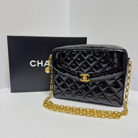 （極新🎁） Chanel 香奈兒 24K黃金 相機包 專櫃22萬！