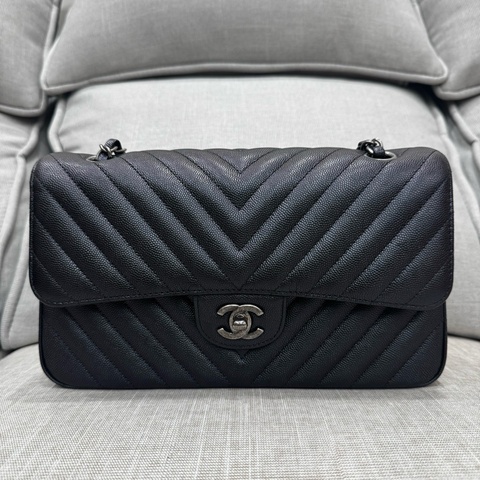 JK國際二手精品✨Chanel cf25荔枝牛皮