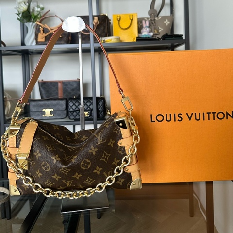 LV Side Trunk MM East West 軟盒子 M28385 95新