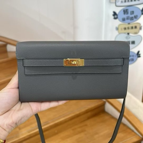 99爱马仕Hermes 0L积雨云灰Kelly to go