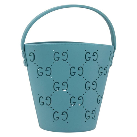 GUCCI 兒童手袋 橡膠 藍色 723051 正品 LN238M