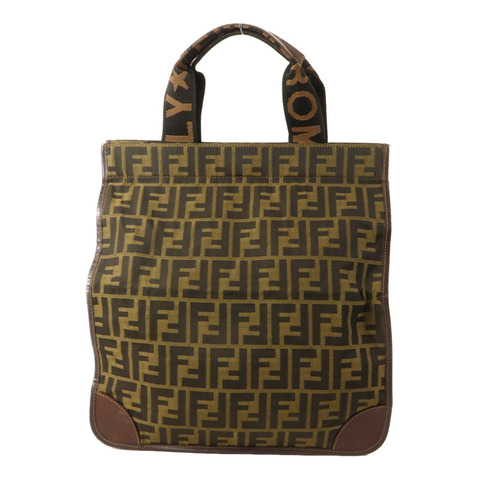 FENDI 帆布Zucca Foldable Tote Bag手挽袋