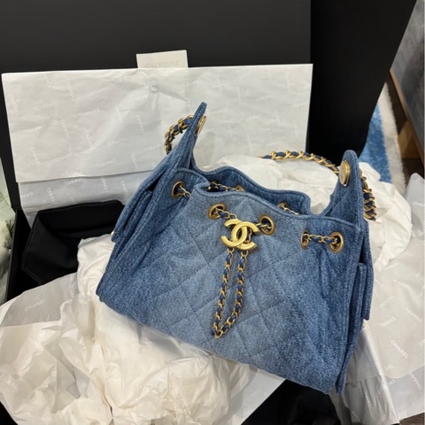 #稀有款 香奈兒 Chanel 25bag 牛仔布 包況好