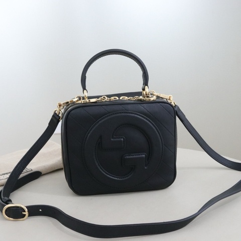 Gucci古馳 Blondie盒子包挎包 98新