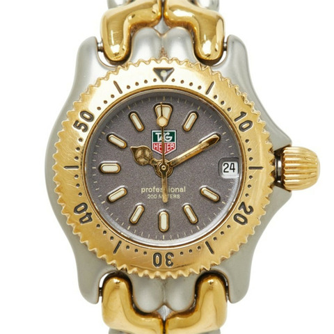 TAG Heuer 豪雅 Cell Professional 200 腕錶 S95.208 石英錶 灰色錶盤 不鏽鋼錶殼 女士款