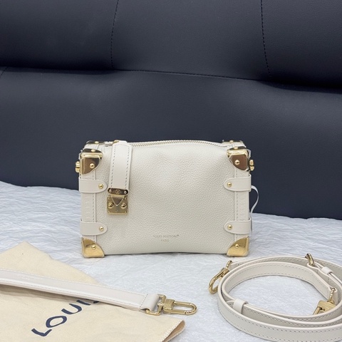 Louis Vuitton 路易威登 LV side trunk 白色谷愛凌軟盒子小號