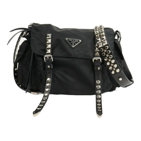 PRADA 尼龍Messenger Bag手挽肩背兩用袋