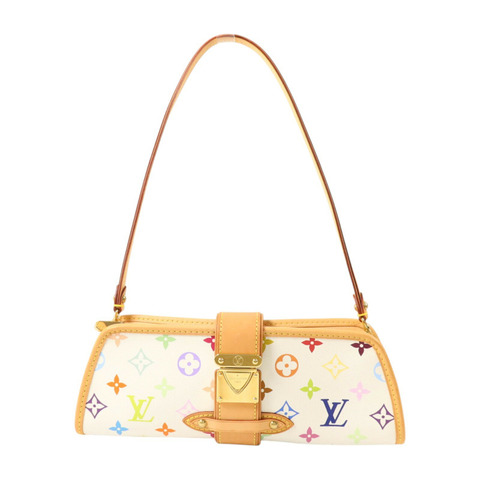 LOUIS VUITTON Monogram Multicolore Shirley金扣肩背袋