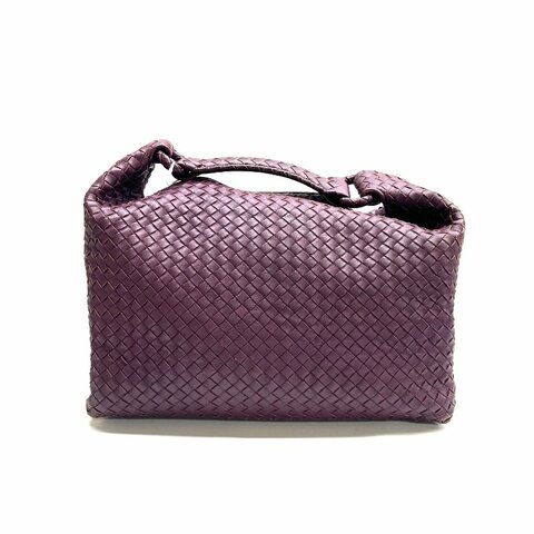 Bottega Veneta bv 紫色 編織 大號 pyramid hobo 肩背包