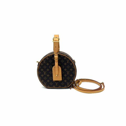 Louis Vuitton Lv 棕老花 硬餅 小號 17年 肩背包