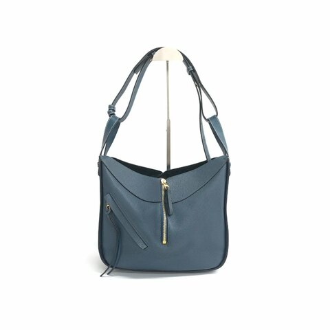 LOEWE 藍色 吊床 Hammock 中號 肩背包