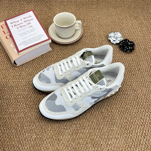 Valentino華倫天奴 Rockrunner 白灰迷彩 碼數 41 碼
