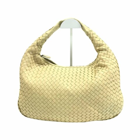 Bottega Veneta bv 米黃色 veneta 和尚 肩背包