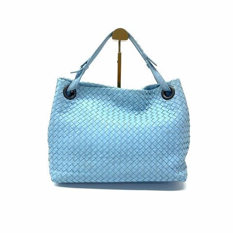 Bottega Veneta bv 嬰兒藍 bella 雙橋 肩背包