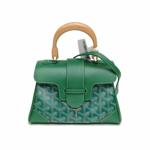 GOYARD SAIGON西貢Mini綠色肩背包