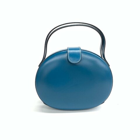 LOEWE 藍色 博物館系列 蛋蛋 手提包
