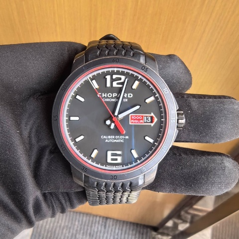 蕭邦Chopard Black 168565-3002 自動上鏈機械表 43