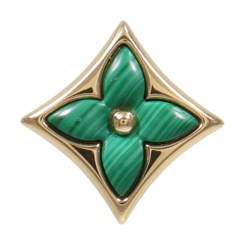 LOUIS VUITTON 18K玫瑰金Color Blossom BB Earring耳環