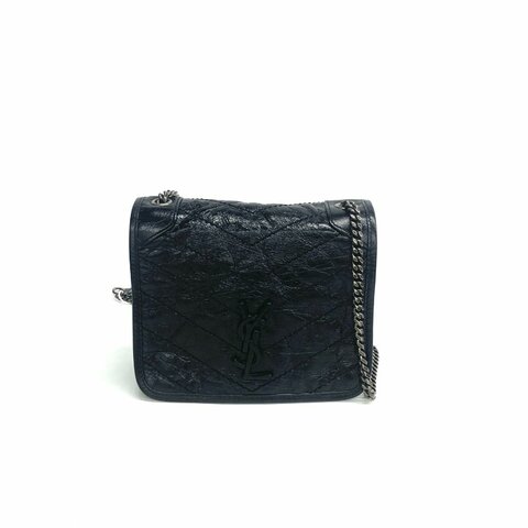 Saint Laurent ysl 黑色 niki mini 肩背包