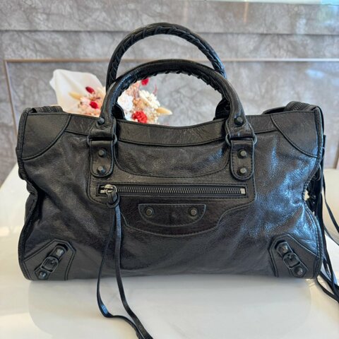 *SHIHNA名牌精品* Balenciaga le city 中號機車包