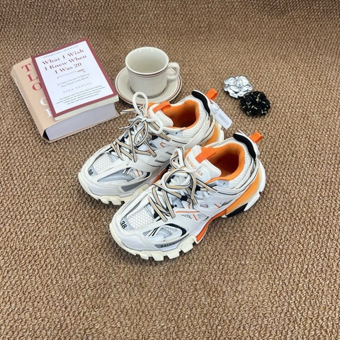 Balenciaga 巴黎世家 track 白橙老爹鞋 碼數 38