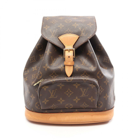 路易威登 Montsouris MM 雙肩包 M51136 Monogram 帆布 二手 LV