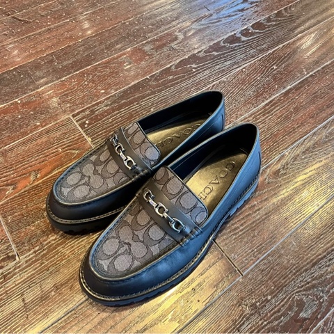 COACH 男生皮鞋