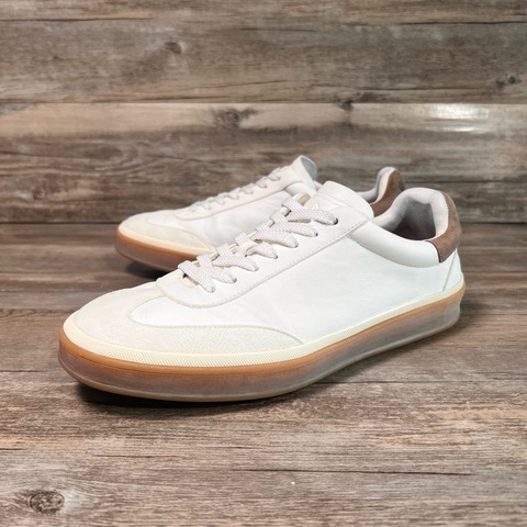 Loro Piana Tennis Walklp 德訓鞋 休閒鞋 白棕色 40碼