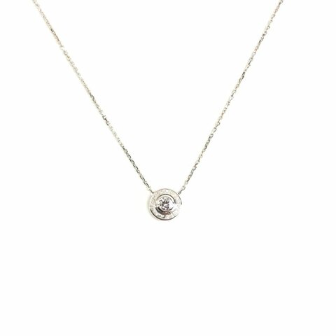 Cartier 18k白金 滿鑽 飛碟 damour 主鑽19分 22年國