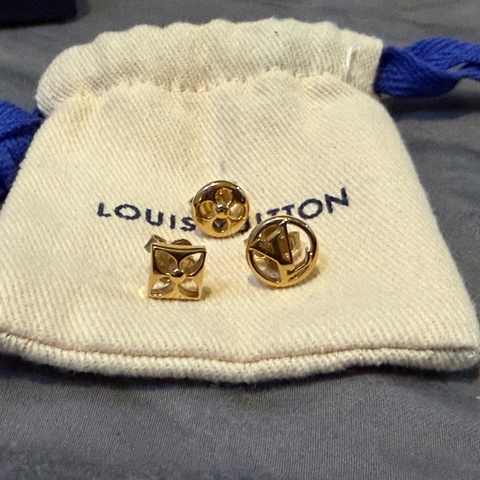 Louis Vuitton「Crazy in Lock 耳環套裝」3件套組