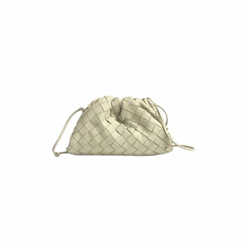 Bottega Veneta BV 白色 雲朵包 pouch mini 肩背包